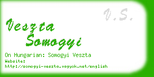 veszta somogyi business card